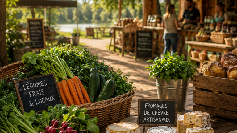 Marché de producteurs locaux